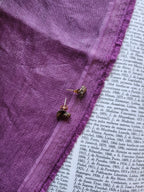 Echoes Of Heaven Collection - Bronze Angel Stud Earrings