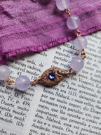 Arcane Resonance Collection - Amethyst & Copper Bracelet