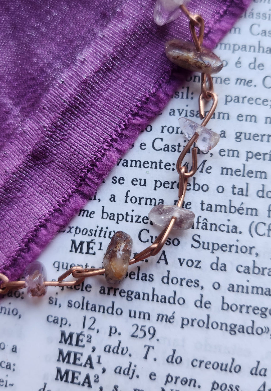 Super Seven & Copper Bracelet