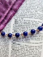 Collar de lapislázuli y cobre